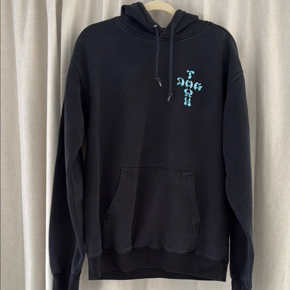 Dog Town Black Graphic Hoodie